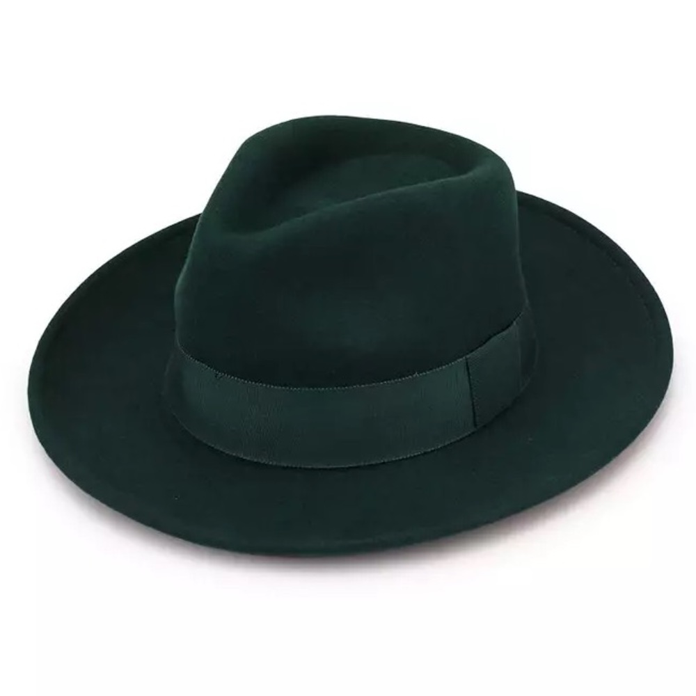 ALDO green fedora